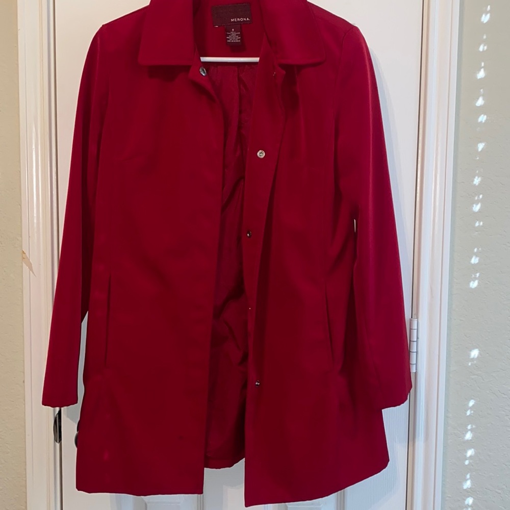 Red jacket
